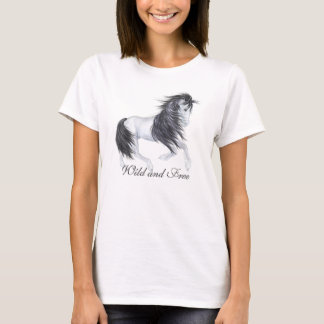 Wild und freies Pferd T-Shirt
