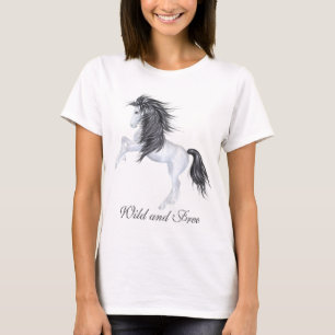 Wild und freies Pferd T-Shirt