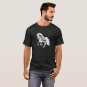 Wild und freies Pferd T-Shirt (Vorne ganz)