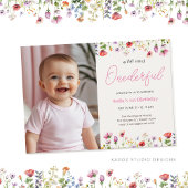 Wild und hinterhältig erster Geburtstag Einladung