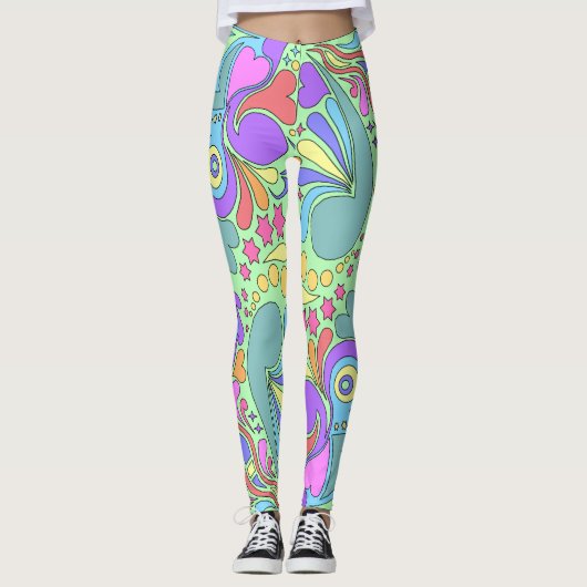 Wild und hübsch leggings (Vorderseite)