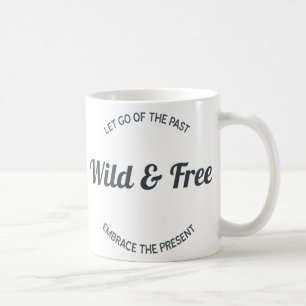 Wild und kostenlos aufklebende Aufkleber Kaffeetasse