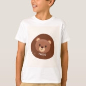 Wild und kostenlos: Bären-Erlebnis-T - Shirt (Vorderseite)