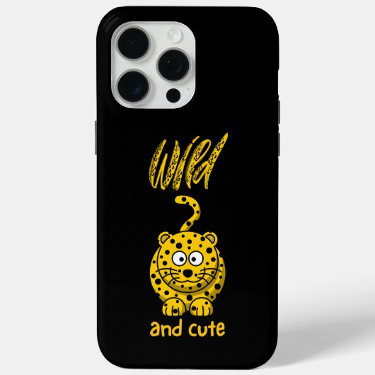 WILD UND NIEDLICH Case-Mate iPhone HÜLLE (Rückseite)