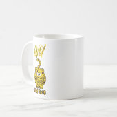 WILD UND NIEDLICH KAFFEETASSE (Vorderseite Links)
