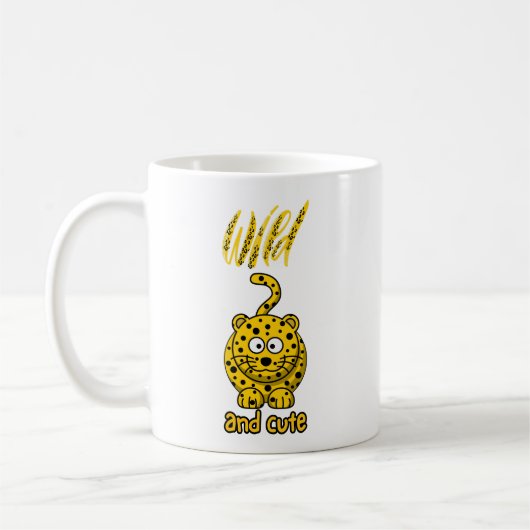 WILD UND NIEDLICH KAFFEETASSE (Links)