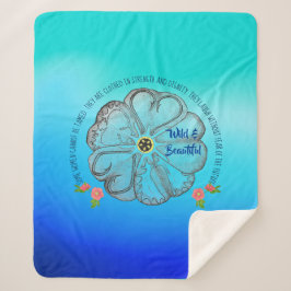 Wild und schön sherpadecke