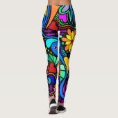 Wild und verrückt leggings (Rückseite)
