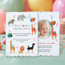 Wild und Whimsical 2. Geburtstag