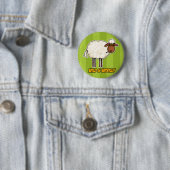 wild und wollig (rauchende Version) Button (Beispiel)