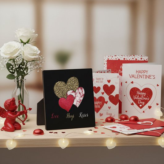 Wild valentine fotoplatte