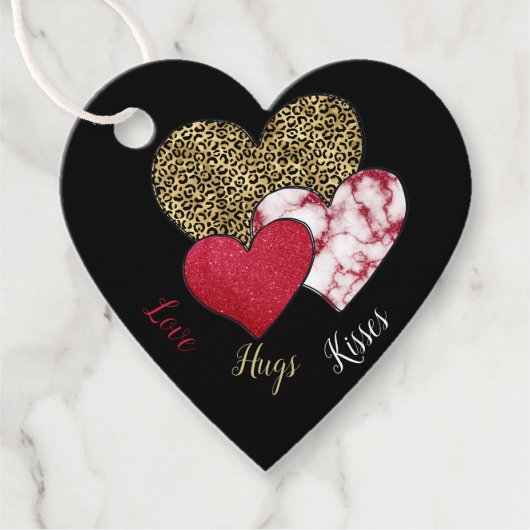 Wild valentine geschenkanhänger (Vorderseite)