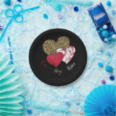 Wild valentine pappteller (Party)