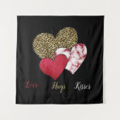 Wild valentine wandteppich (Vorderseite)