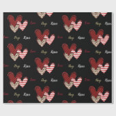 Wild valentines Packpapier (Flach)