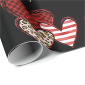 Wild valentines Packpapier (Rolleneckpunkt)
