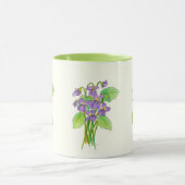 Wild Veilchen-Tasse Tasse (Zentrum)