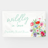 Wild verliebte Brautparty Banner (Horizontal)
