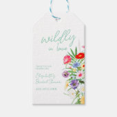 Wild verliebte Brautparty Geschenkanhänger (Vorderseite)
