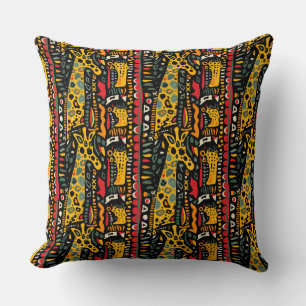 Wild Vibrance Throw Kissen