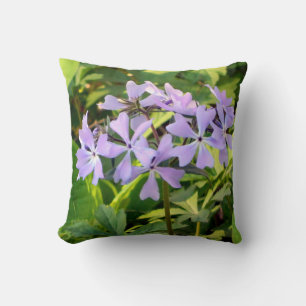 Wild-violette Blumen-Kissen Kissen