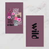 wild visitenkarte (Vorne/Hinten)