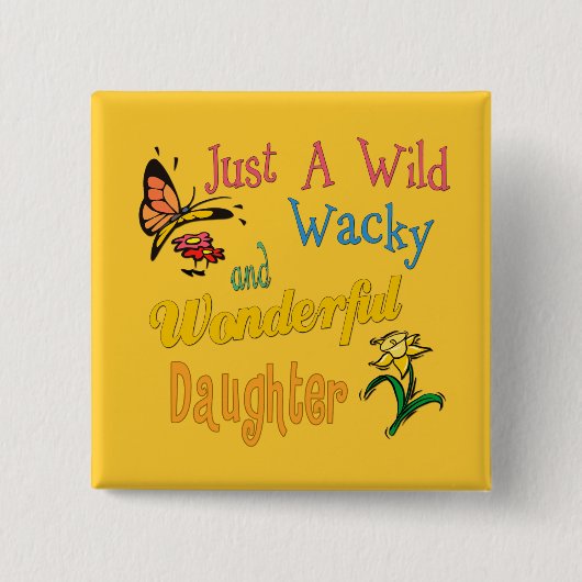 Wild Wacky und ein wunderbares Geschenk für die To Button (Vorderseite)