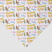 Wild Wacky Wunderbare Big Sister Geschenke Seidenpapier (Ausschnitt)