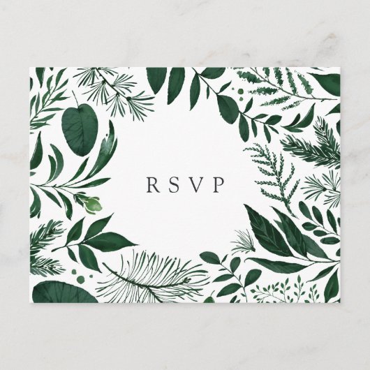 Wild-Wald-UAWG Postkarte mit Wahlmöglichkeiten (Vorderseite)