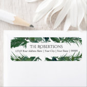 Wild-Waldleaf-Blätter Hochzeit | RÜCKSENDEADRESSE (Insitu)