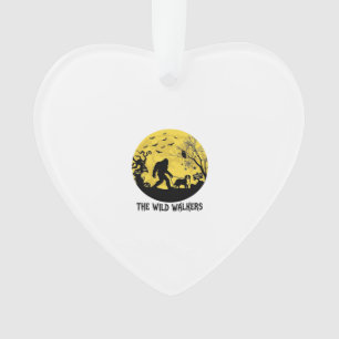 Wild Walker Bigfoot gehende Berner Halloween Hau Ornament