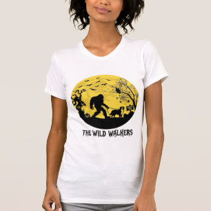 Wild Walker Bigfoot gehende Berner Halloween Hau T-Shirt