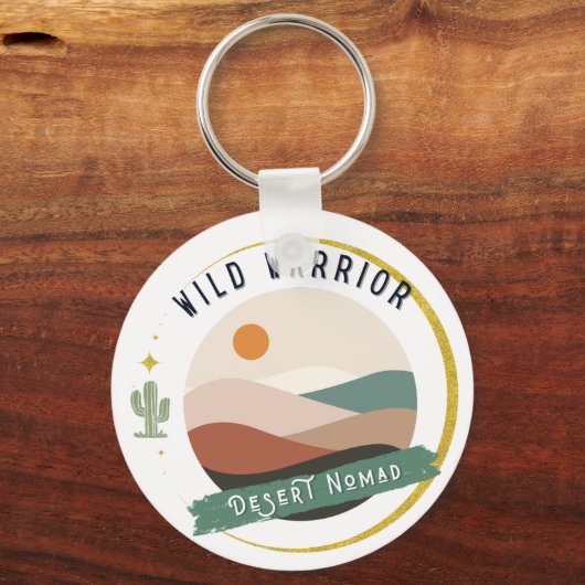 Wild Warrior Desert Nomad Schlüsselanhänger (Rückseite)