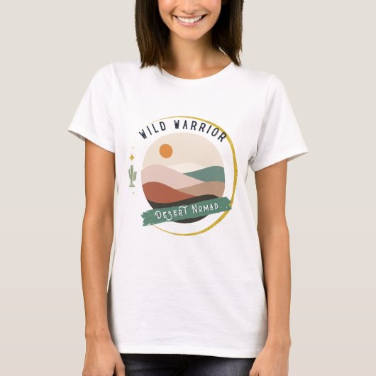Wild Warrior Desert Nomad T-Shirt (Vorderseite)