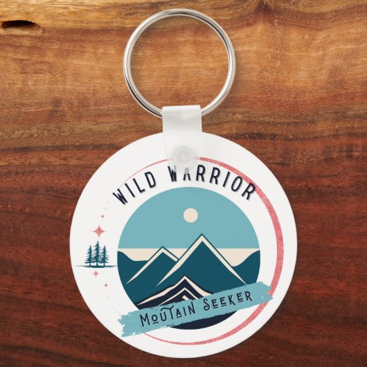 Wild Warrior Mountain Seeker Schlüsselanhänger (Rückseite)