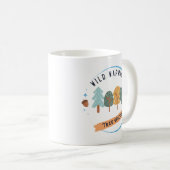 Wild Warrior Tree Hugger Kaffeetasse (VorderseiteRechts)