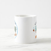 Wild Warrior Tree Hugger Kaffeetasse (Mittel)
