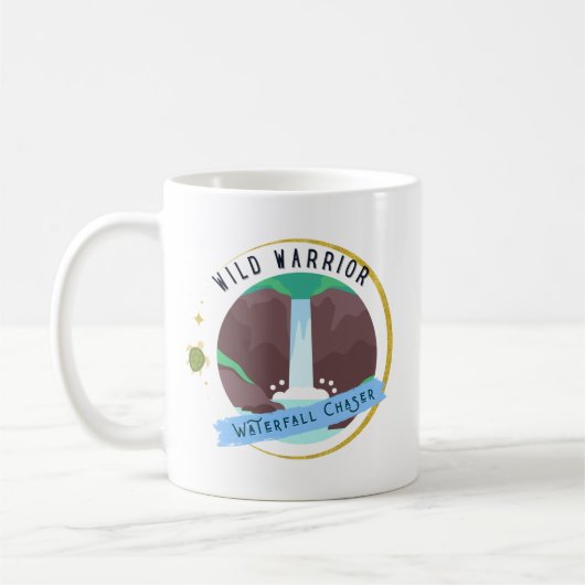 Wild Warrior Waterfall Chaser Kaffeetasse (Links)