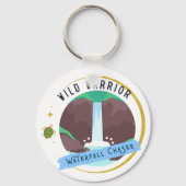 Wild Warrior Waterfall Chaser Schlüsselanhänger (Vorderseite)