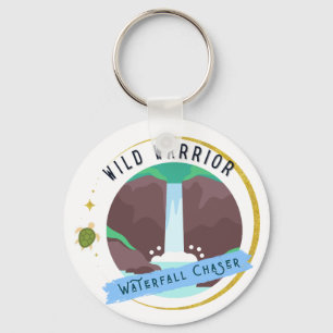 Wild Warrior Waterfall Chaser Schlüsselanhänger