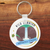 Wild Warrior Waterfall Chaser Schlüsselanhänger (Rückseite)