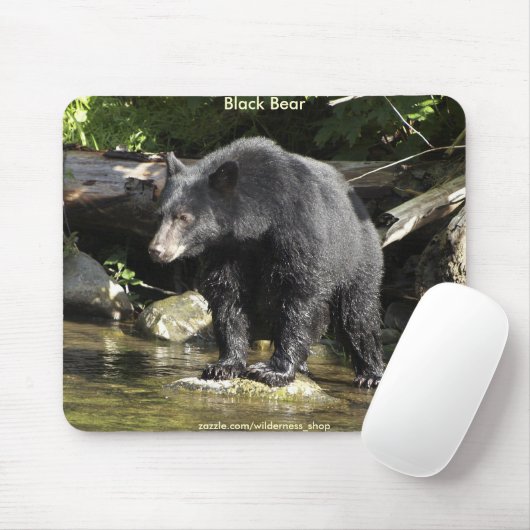 WILD WARRIORS Black Bar Foto Collection Mousepad (Mit Mouse)