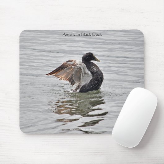 Wild Water Fowl Wildlife Bird-Lover Duck Design Mousepad (Mit Mouse)