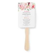 Wild Watercolor Garden Florals Wedding