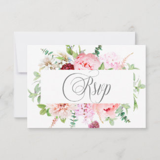 Wild Watercolor Garden | RSVP Karte