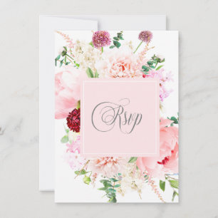 Wild Watercolor-Garten-RSVP  
