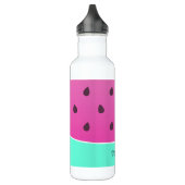 Wild Watermelon Slice | PERSONALISIERT Edelstahlflasche (Links)