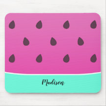Wild Watermelon Slice | Personalisiert Mousepad