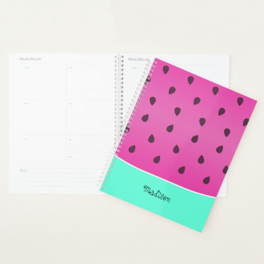 Wild Watermelon Slice | PERSONALISIERT Planer (Anzeige)