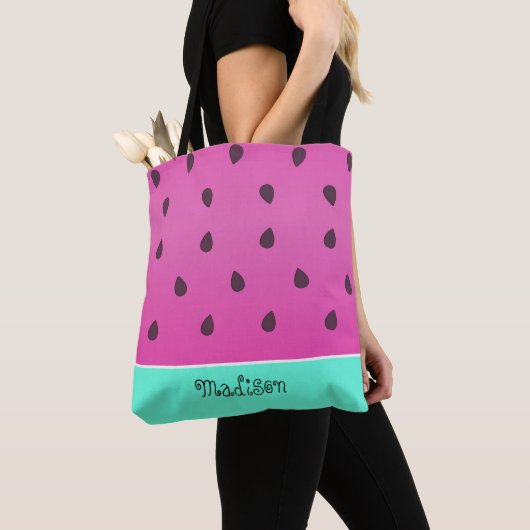Wild Watermelon Slice | PERSONALISIERT Tasche (Von Nahem)